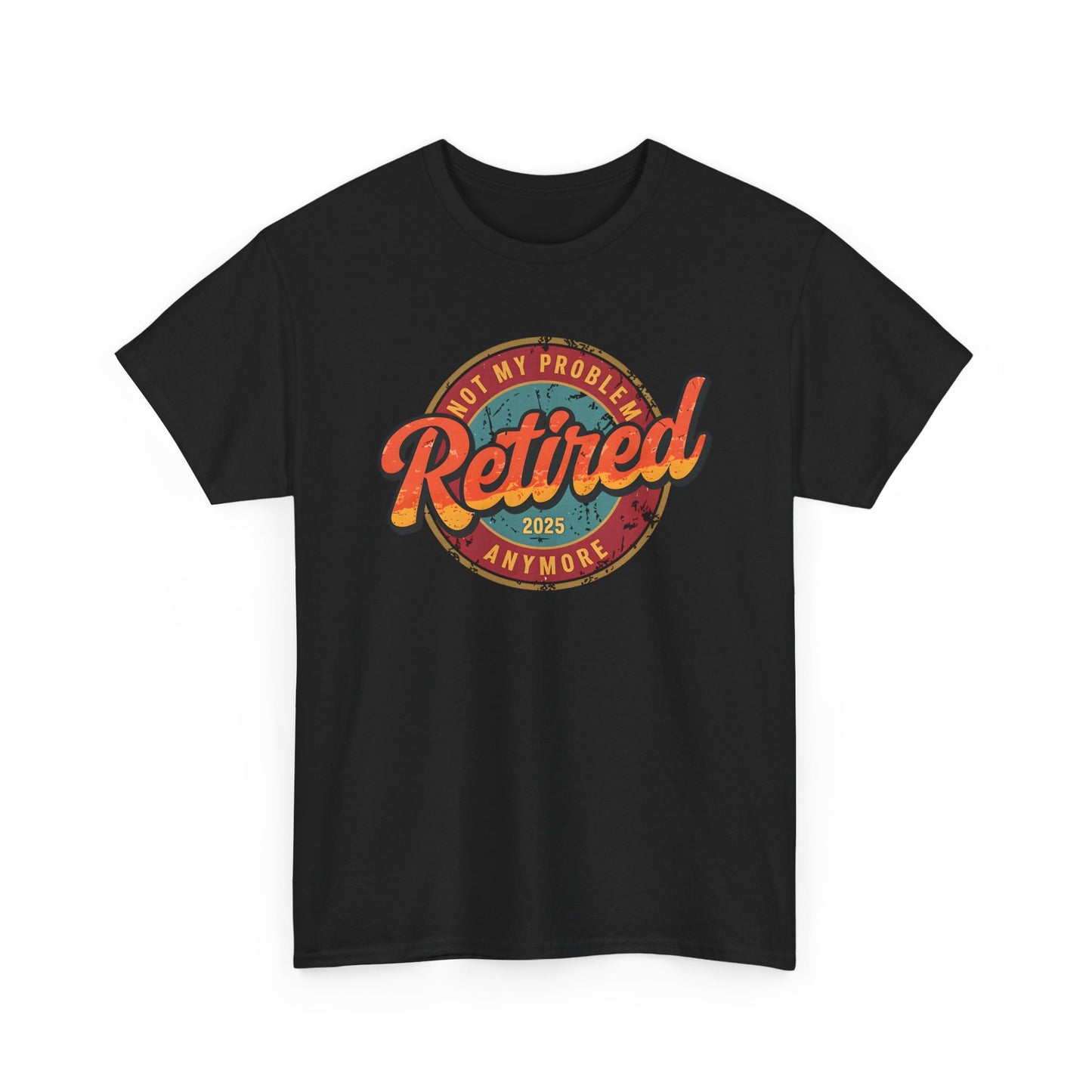 Retro 'Retired 2025' Tee