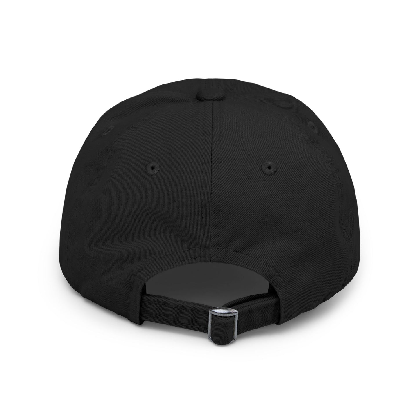 Unisex Distressed Cap - Pride Fist Graphic Hat for Celebrating LGBTQ+ Identity
