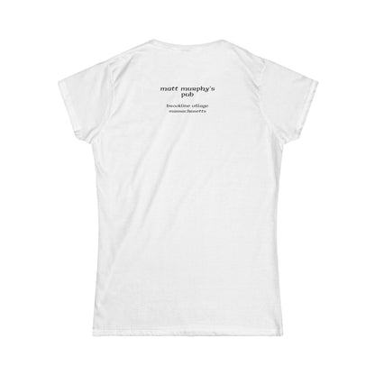 Matt Murphy's Pub Tee, Women's Graphic Shirt, Softstyle T-Shirt