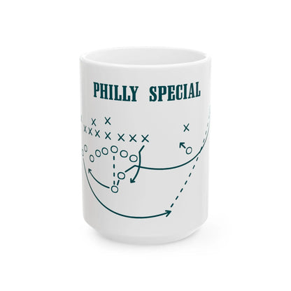 The Eagles Philly Special Play Ceramic Mug, (11oz or 15oz)