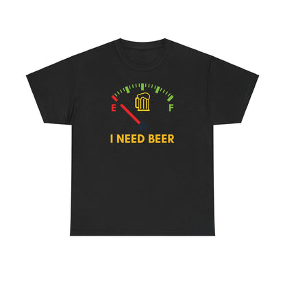 Funny "This Guy Needs A Beer" Cotton T - Unisex