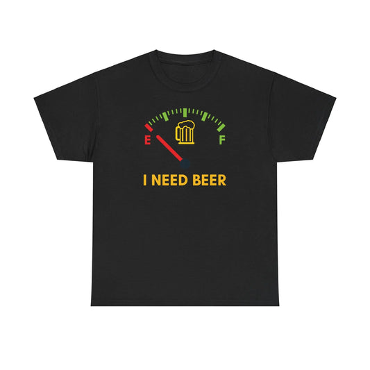 Funny "This Guy Needs A Beer" Cotton T - Unisex