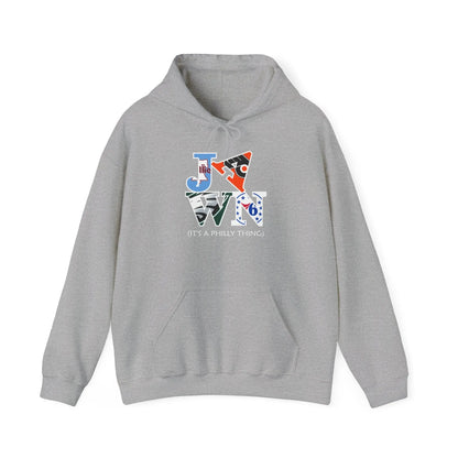 Philly Sports Teams Love Jawn Hoodie Sweatshirt