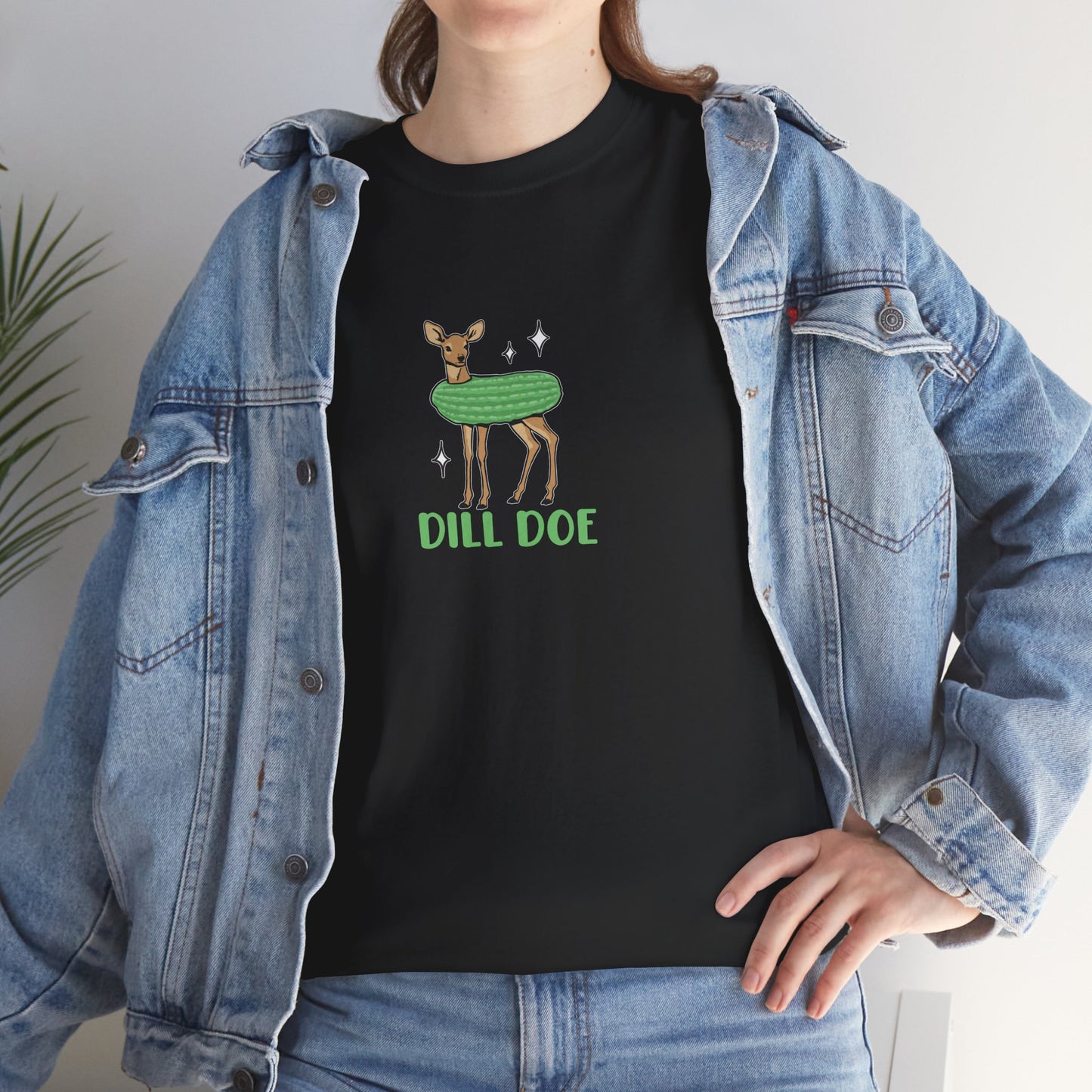 Funny Dill Doe Tee - Unisex Heavy Cotton