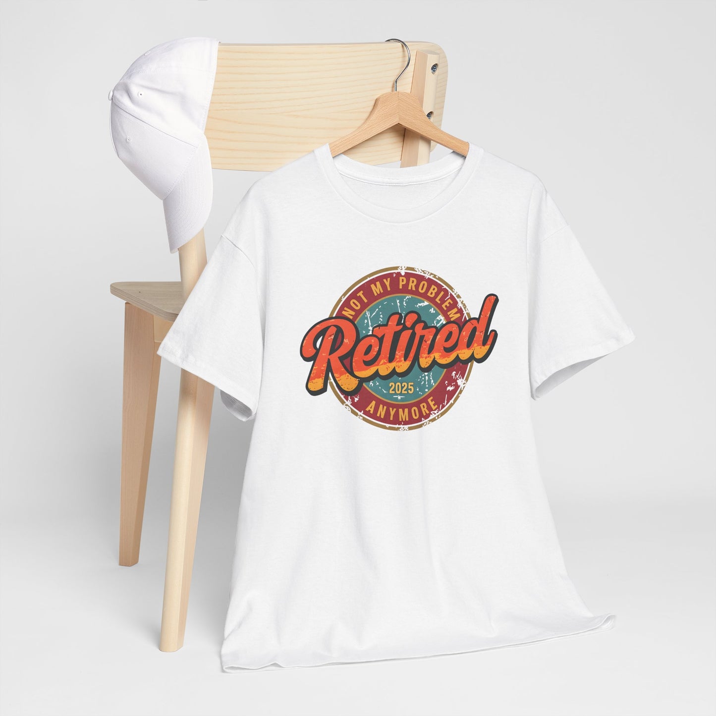Retro 'Retired 2025' Tee