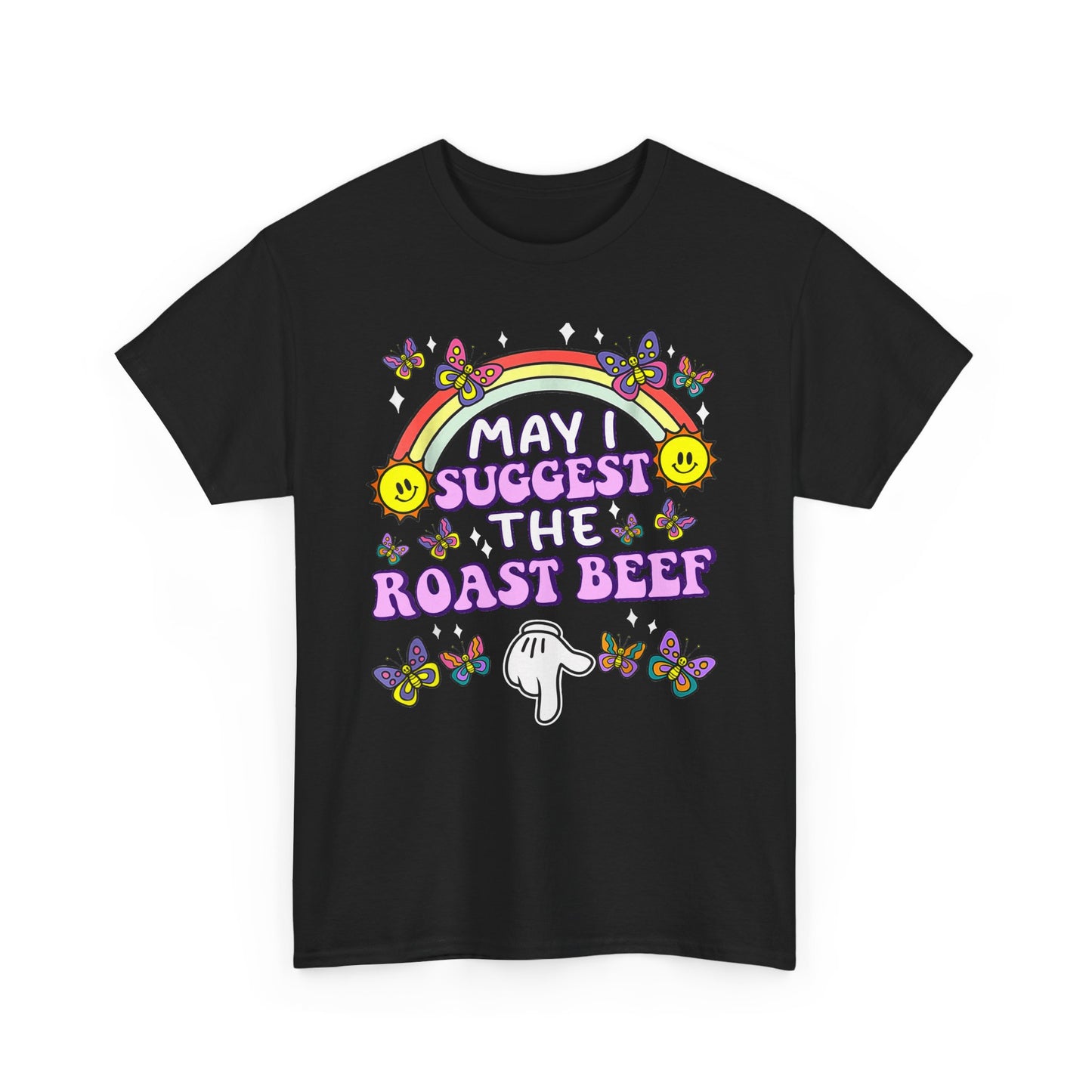 Funny Women's Embarrassing Roast Beef Unisex Tee, Joke Shirt Exchange Gift, Hilarious Humor