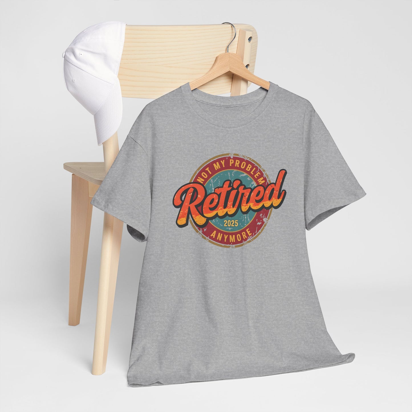 Retro 'Retired 2025' Tee