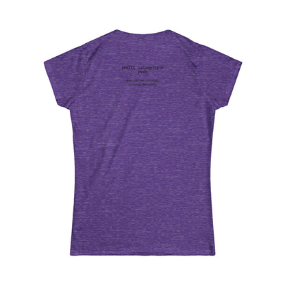 Matt Murphy's Pub Tee, Women's Graphic Shirt, Softstyle T-Shirt