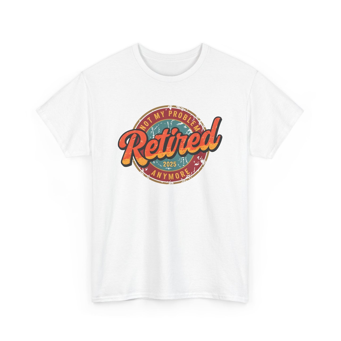 Retro 'Retired 2025' Tee