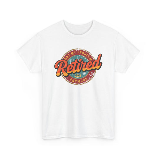 Retro 'Retired 2025' Tee