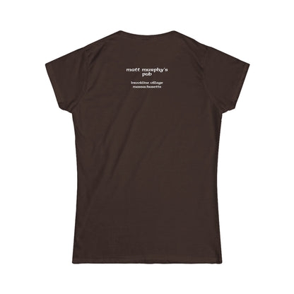 Matt Murphy's Pub Tee, Women's Graphic Shirt, Softstyle T-Shirt