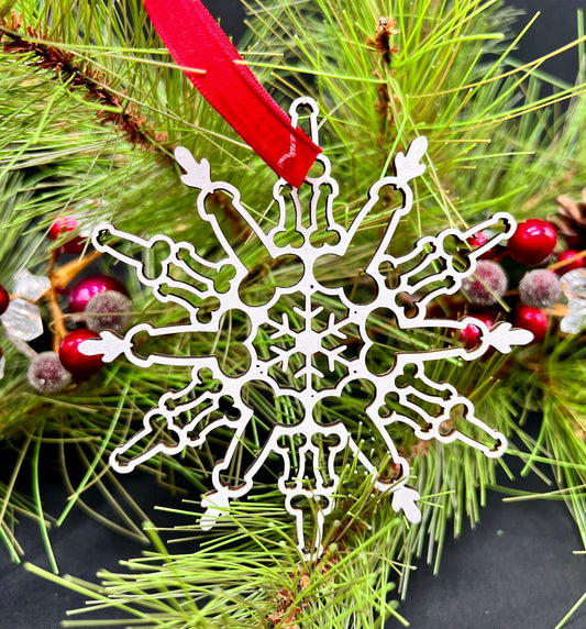 Penisflake Christmas Ornament - Funny Adult Gag Gift - Funny Holiday Decor