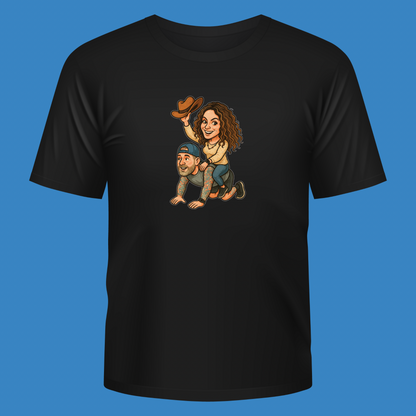 Custom Caricature T-Shirt!